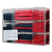1-Pack 270 PCS Heat Shrink Tubing Kit - 3:1 Ratio Adhesive Lined, Black + Red