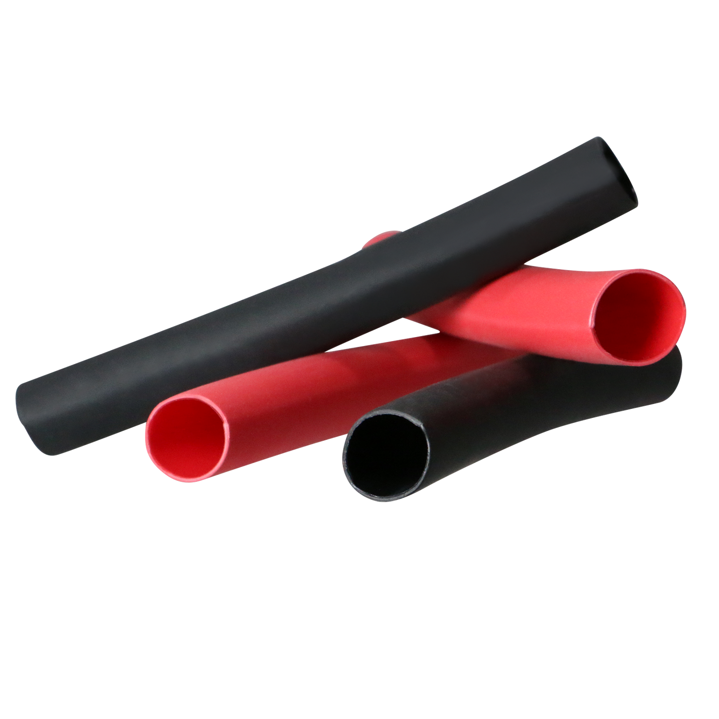 1-Pack 270 PCS Heat Shrink Tubing Kit - 3:1 Ratio Adhesive Lined, Black + Red