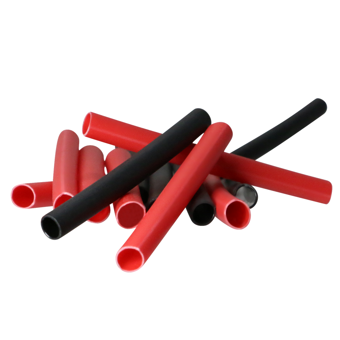 1-Pack 270 PCS Heat Shrink Tubing Kit - 3:1 Ratio Adhesive Lined, Black + Red