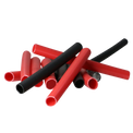 1-Pack 270 PCS Heat Shrink Tubing Kit - 3:1 Ratio Adhesive Lined, Black + Red
