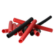 1-Pack 270 PCS Heat Shrink Tubing Kit - 3:1 Ratio Adhesive Lined, Black + Red