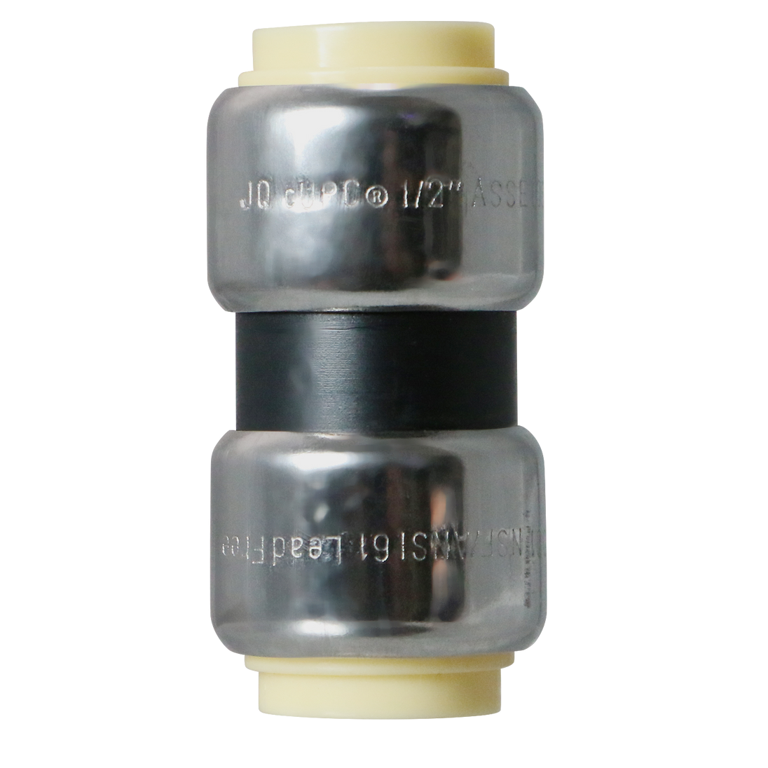 1/2 Inch Push-to-Connect Coupling PPSU, Plastic