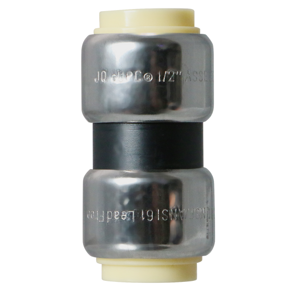 1/2 Inch Push-to-Connect Coupling PPSU, Plastic