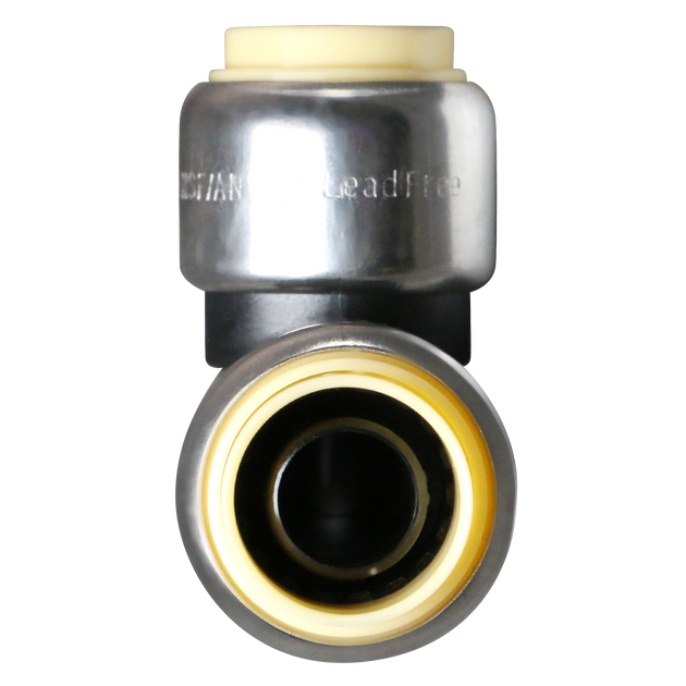 1/2 Inch Push-to-Connect Elbow, PPSU, Plastic