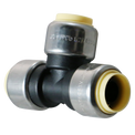 1/2 Inch Push-to-Connect Tee, PPSU, Plastic