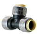 1/2 Inch Push-to-Connect Tee, PPSU, Plastic