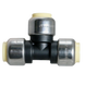 1/2 Inch Push-to-Connect Tee, PPSU, Plastic