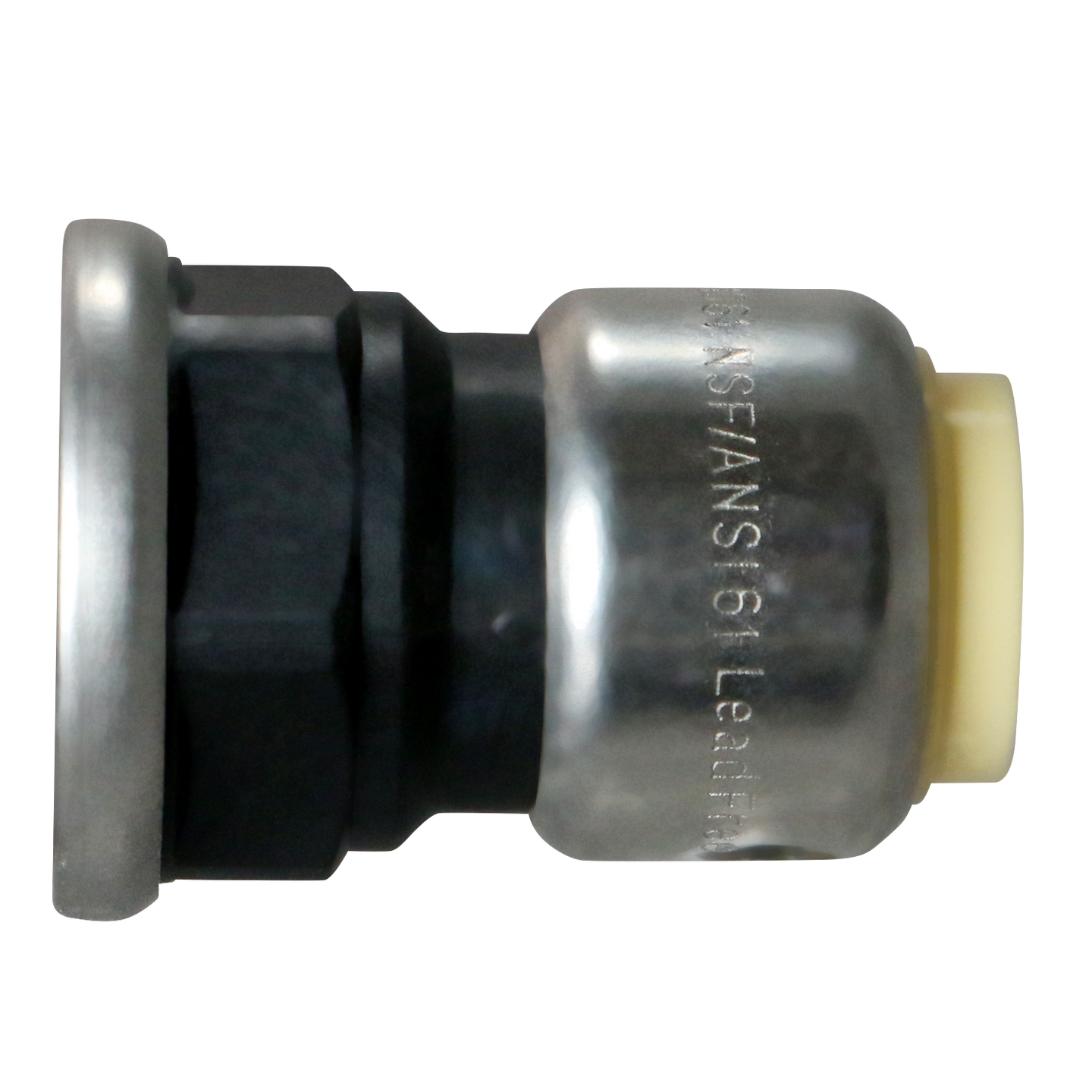 1/2 Inch Push-to-Connect Female Adapter, PPSU, Plastic