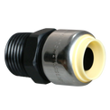 1/2 Inch Push-to-Connect Male Adapter, PPSU, Plastic