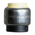 1/2 Inch Push-to-Connect Cap, PPSU, Plastic