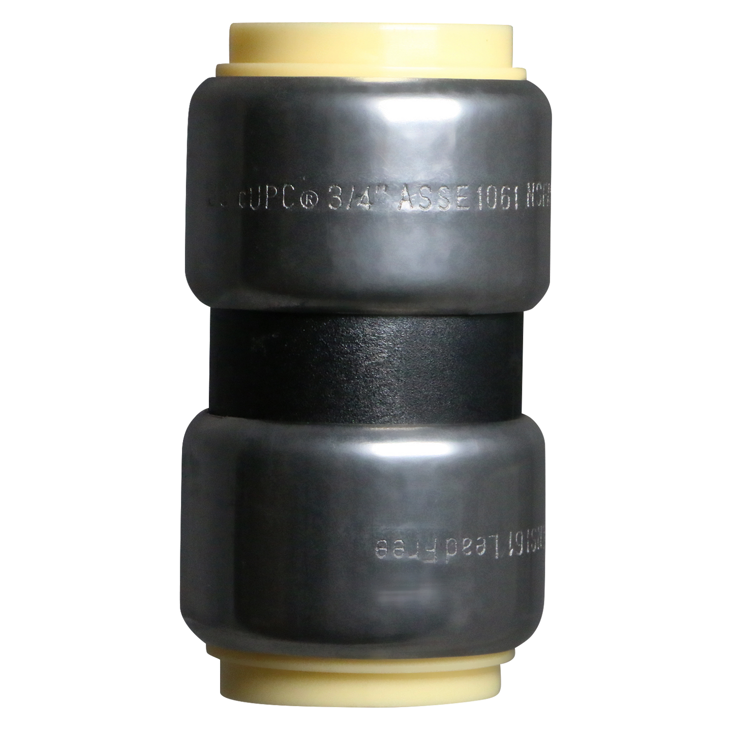 3/4 Inch Push-to-Connect Coupling, PPSU, Plastic