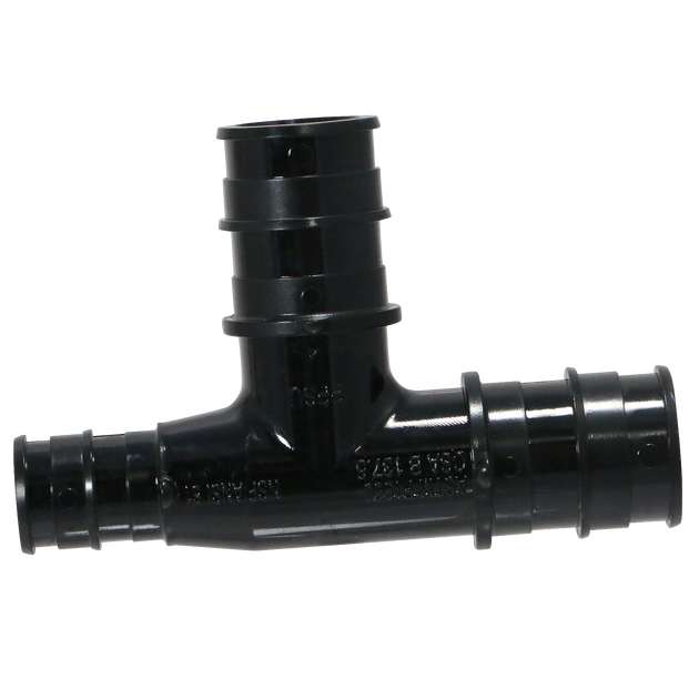 Pex-A Expansion 3/4 Inch x 1/2 Inch x 3/4 Inch Poly Tee