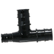 Pex-A Expansion 3/4 Inch x 1/2 Inch x 3/4 Inch Poly Tee