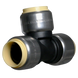 3/4 Inch Push-to-Connect Tee, PPSU, Plastic