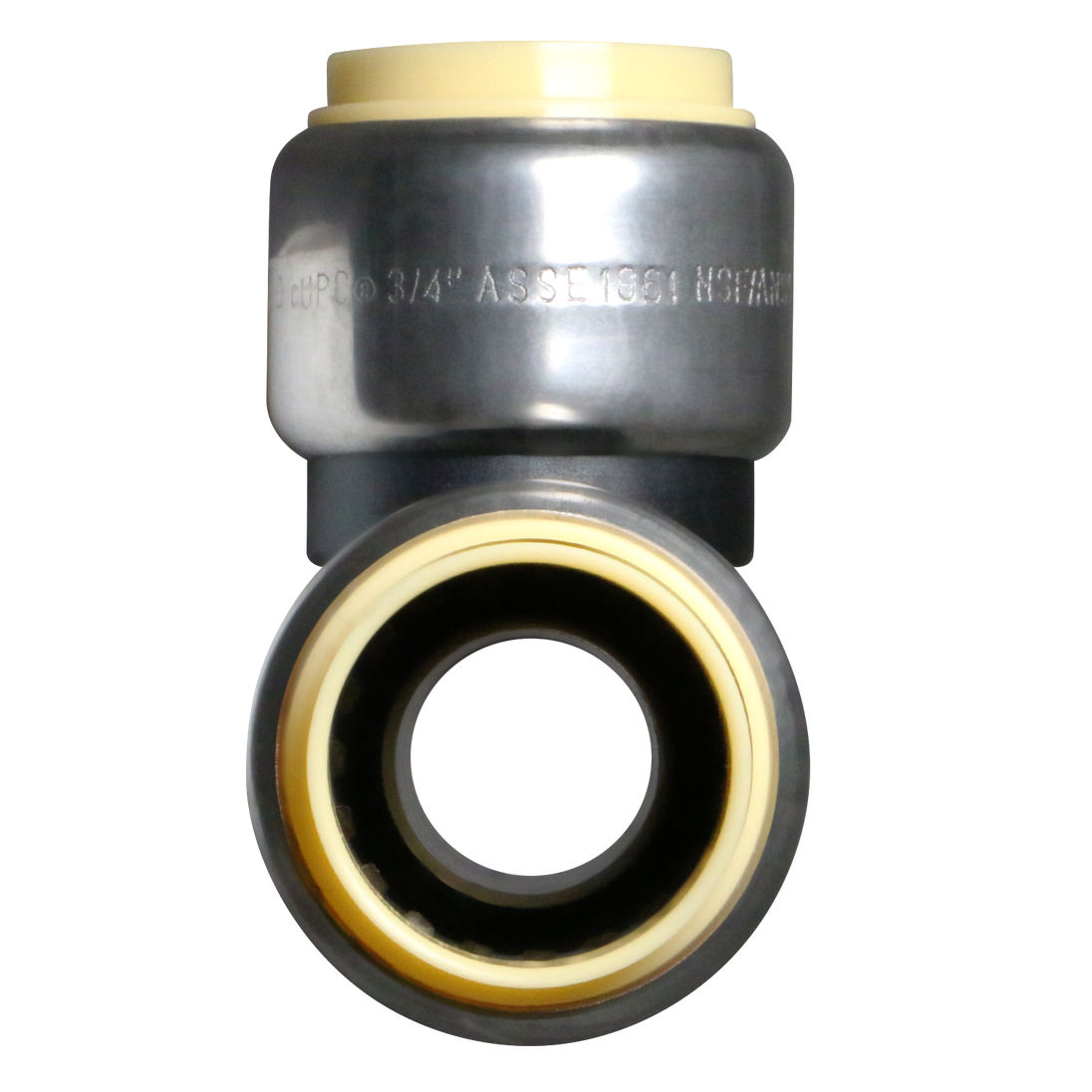 3/4 Inch Push-to-Connect Tee, PPSU, Plastic