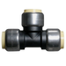 3/4 Inch Push-to-Connect Tee, PPSU, Plastic