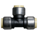 3/4 Inch Push-to-Connect Tee, PPSU, Plastic