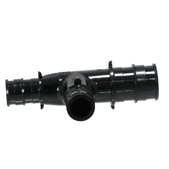 Pex-A Expansion 3/4 Inch x 1/2 Inch x 1/2 Inch Poly Tee, Pex-A F1960 Poly Tee