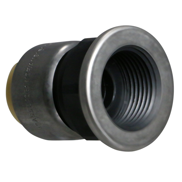 3/4 Inch Push-to-Connect Female Adapter, PPSU, Plastic