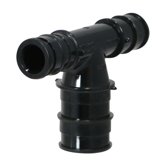 Pex-A Expansion 1/2 Inch x 1/2 Inch x 3/4 Inch Poly Tee