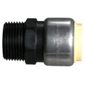 3/4 Inch Push-to-Connect Male Adapter, PPSU, Plastic