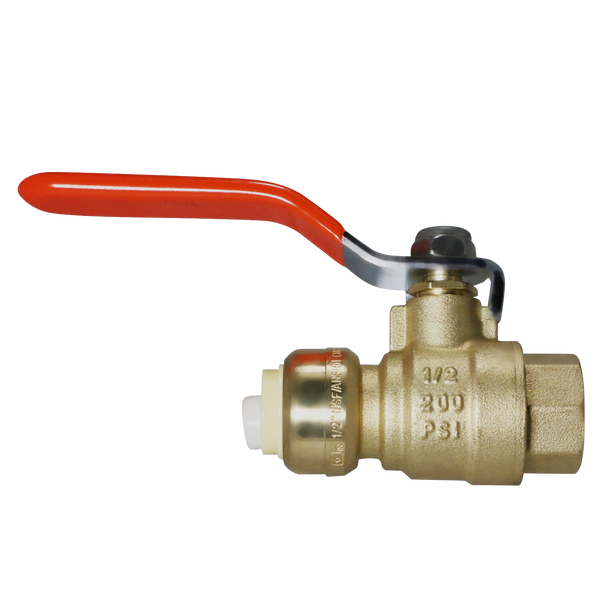 1/2 Inch Push-to-Connect Female Ball Valve