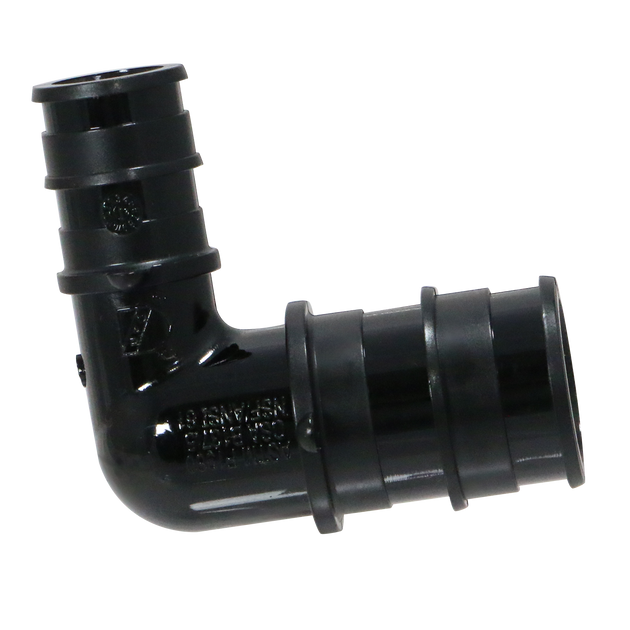 Pex-A Expansion 1/2 Inch x 3/4 Inch Elbow Poly, Pex-A F1960 Poly Elbow