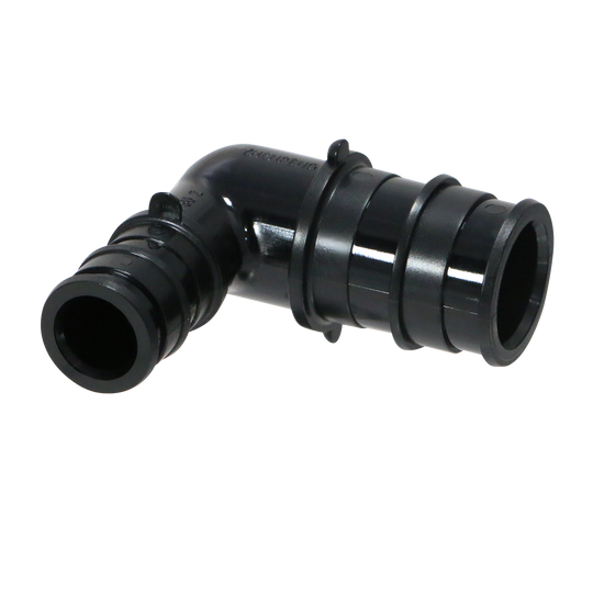 Pex-A Expansion 1/2 Inch x 3/4 Inch Elbow Poly, Pex-A F1960 Poly Elbow