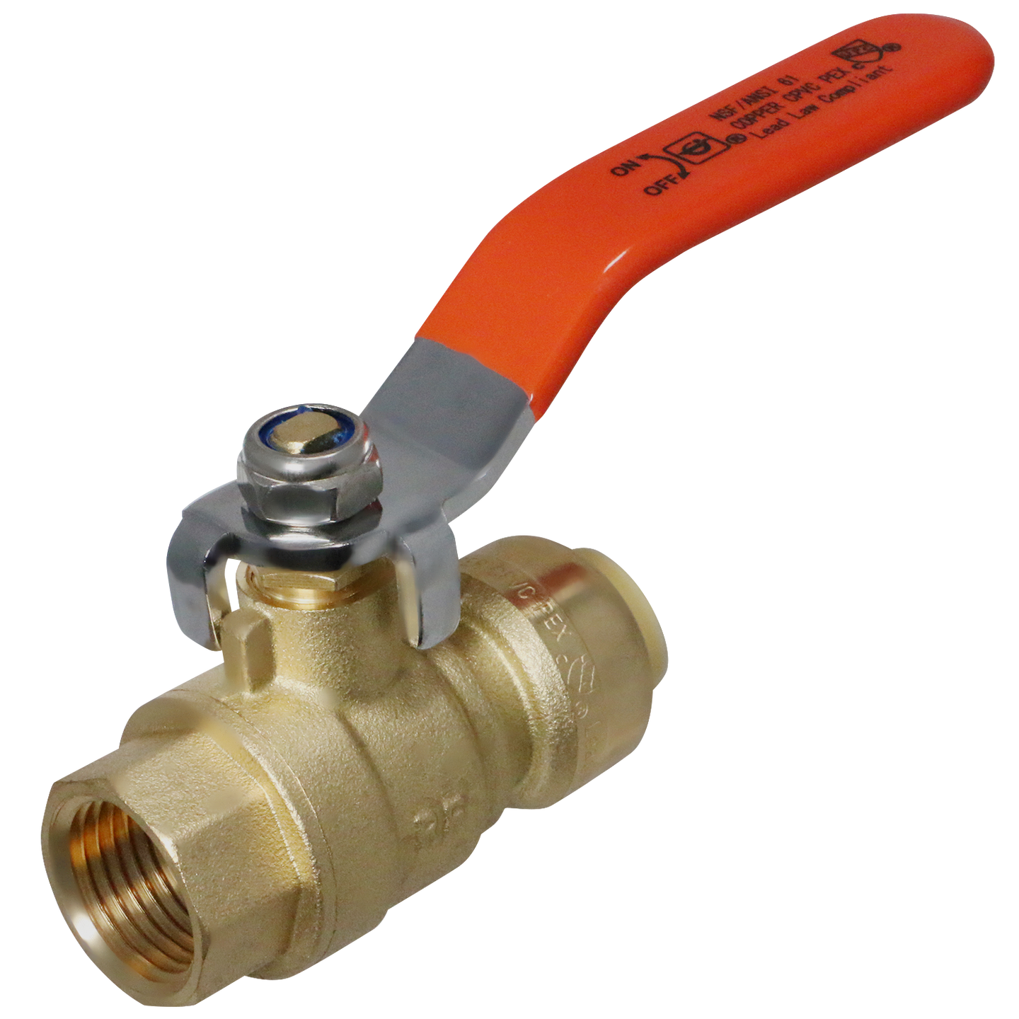 1/2 Inch Push-to-Connect Female Ball Valve