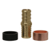 1/2 Inch PEX-B Barb x 1/2 Inch PB (polybutylene) Slicing coupling with ring