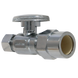1/2 Inch CPVC x 3/8 Inch OD Compression Straight Valve