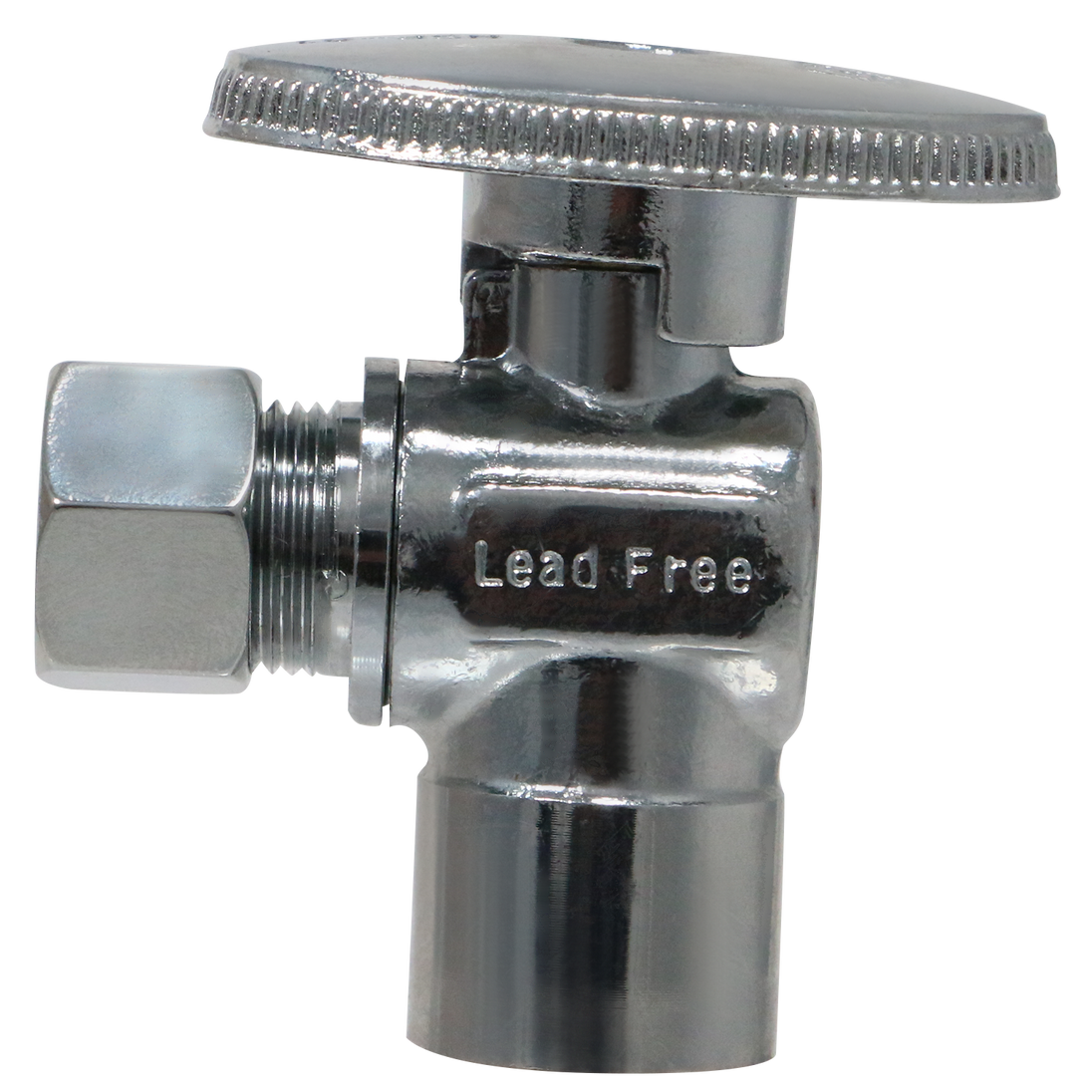 3/8 Inch OD Compression x 1/2 Sweat Angle Valve