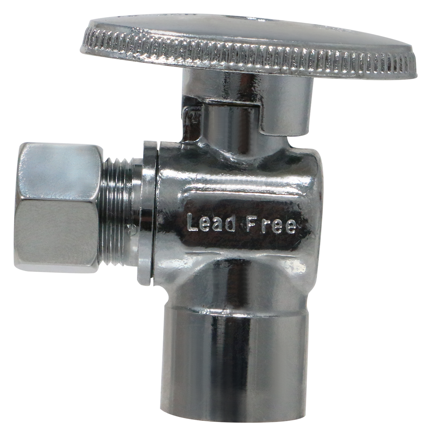 3/8 Inch OD Compression x 1/2 Sweat Angle Valve