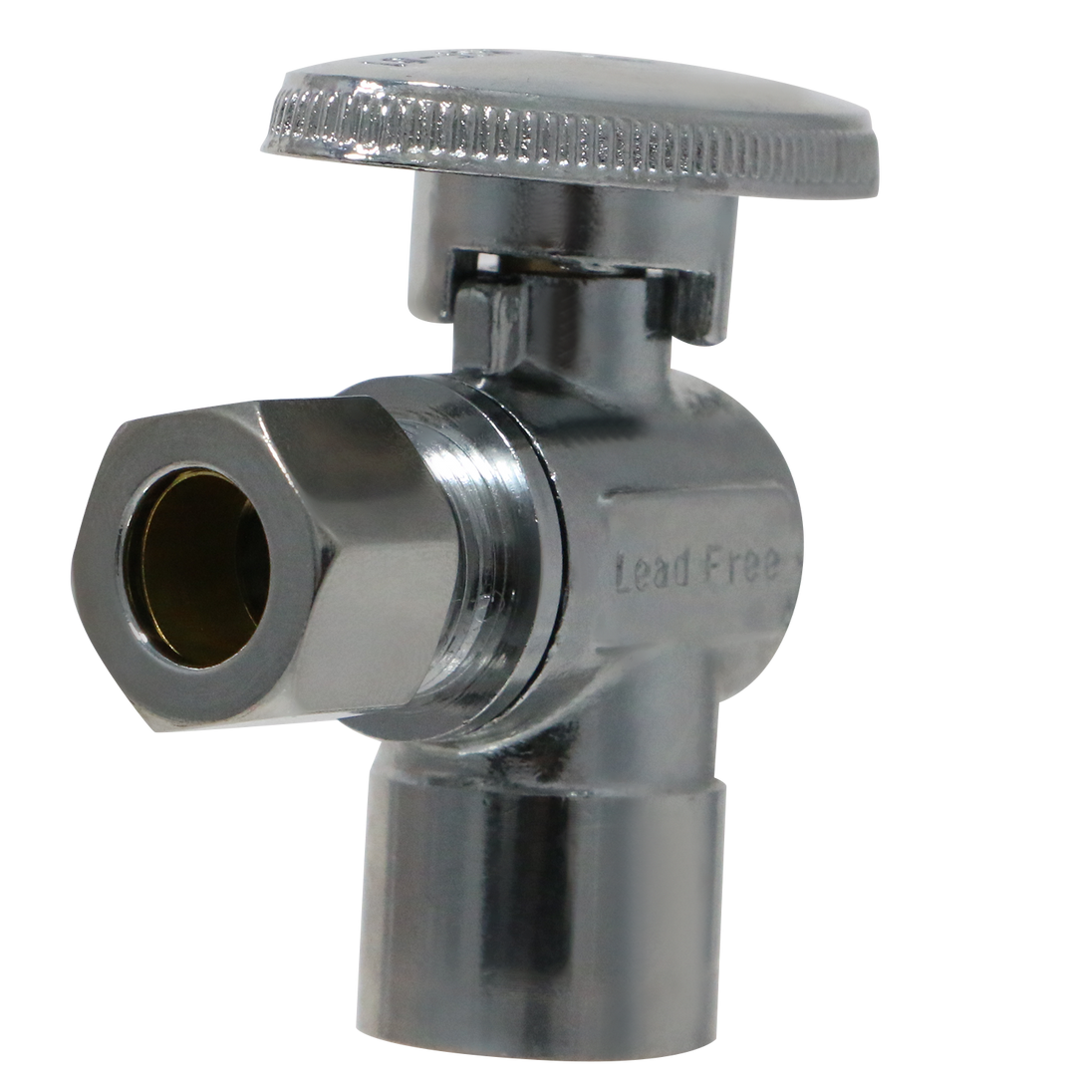 3/8 Inch OD Compression x 1/2 Sweat Angle Valve