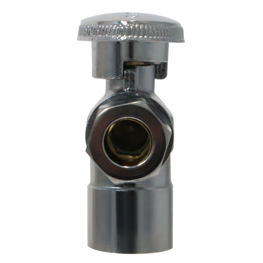 3/8 Inch OD Compression x 1/2 Sweat Angle Valve