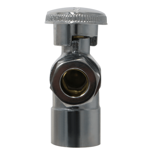 3/8 Inch OD Compression x 1/2 Sweat Angle Valve
