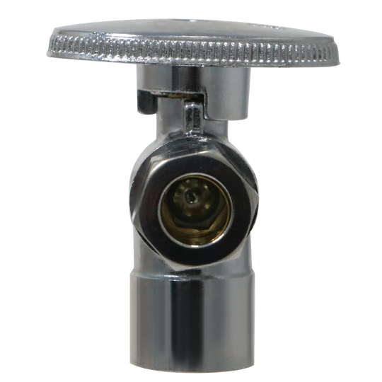 3/8 Inch OD Compression x 1/2 Sweat Angle Valve