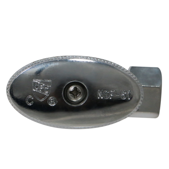 3/8 Inch OD Compression x 1/2 Sweat Angle Valve