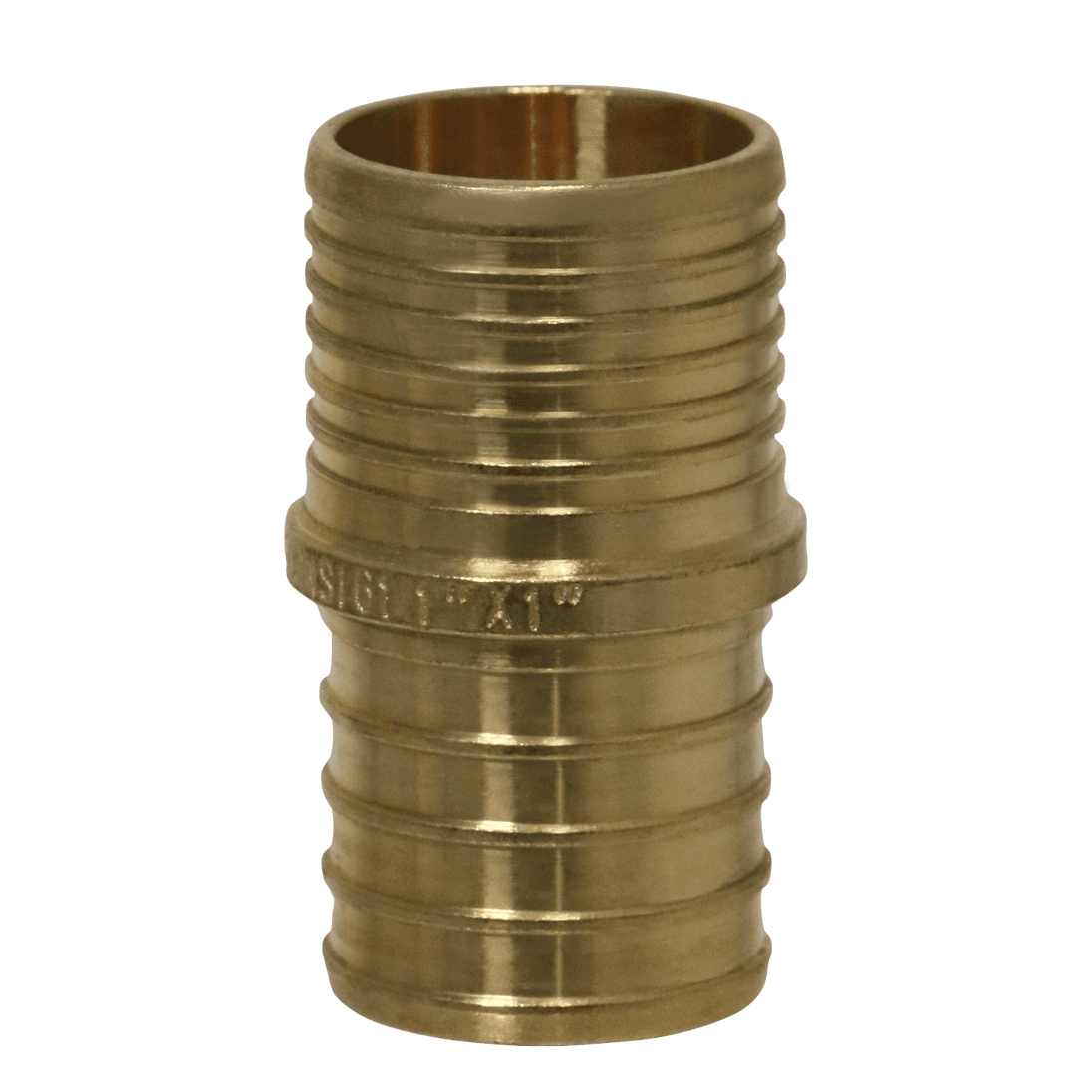 1 Inch PEX-B Barb x 1 Inch PB (polybutylene) Slicing coupling with ring