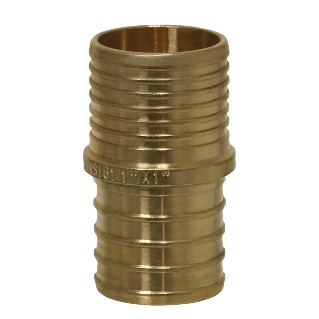 1 Inch PEX-B Barb x 1 Inch PB (polybutylene) Slicing coupling with ring