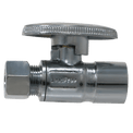3/8 Inch OD Compression x 1/2 Inch Sweat Straight Valve