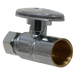3/8 Inch OD Compression x 1/2 Inch Sweat Straight Valve