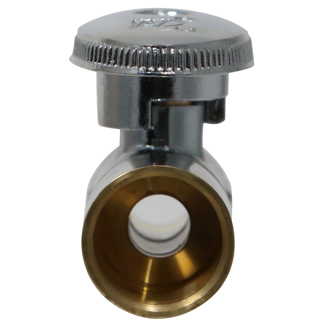 3/8 Inch OD Compression x 1/2 Inch Sweat Straight Valve