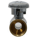 3/8 Inch OD Compression x 1/2 Inch Sweat Straight Valve