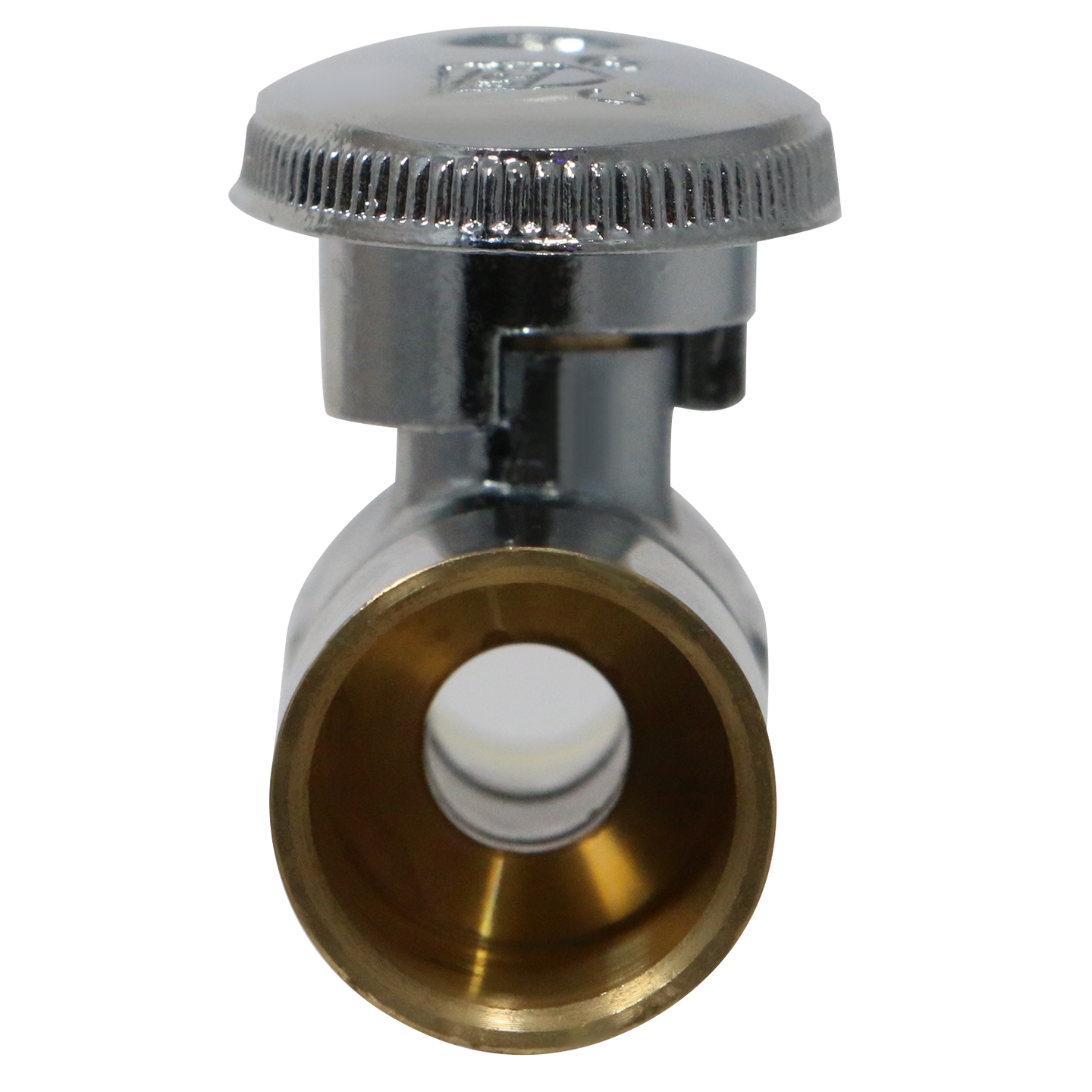 3/8 Inch OD Compression x 1/2 Inch Sweat Straight Valve