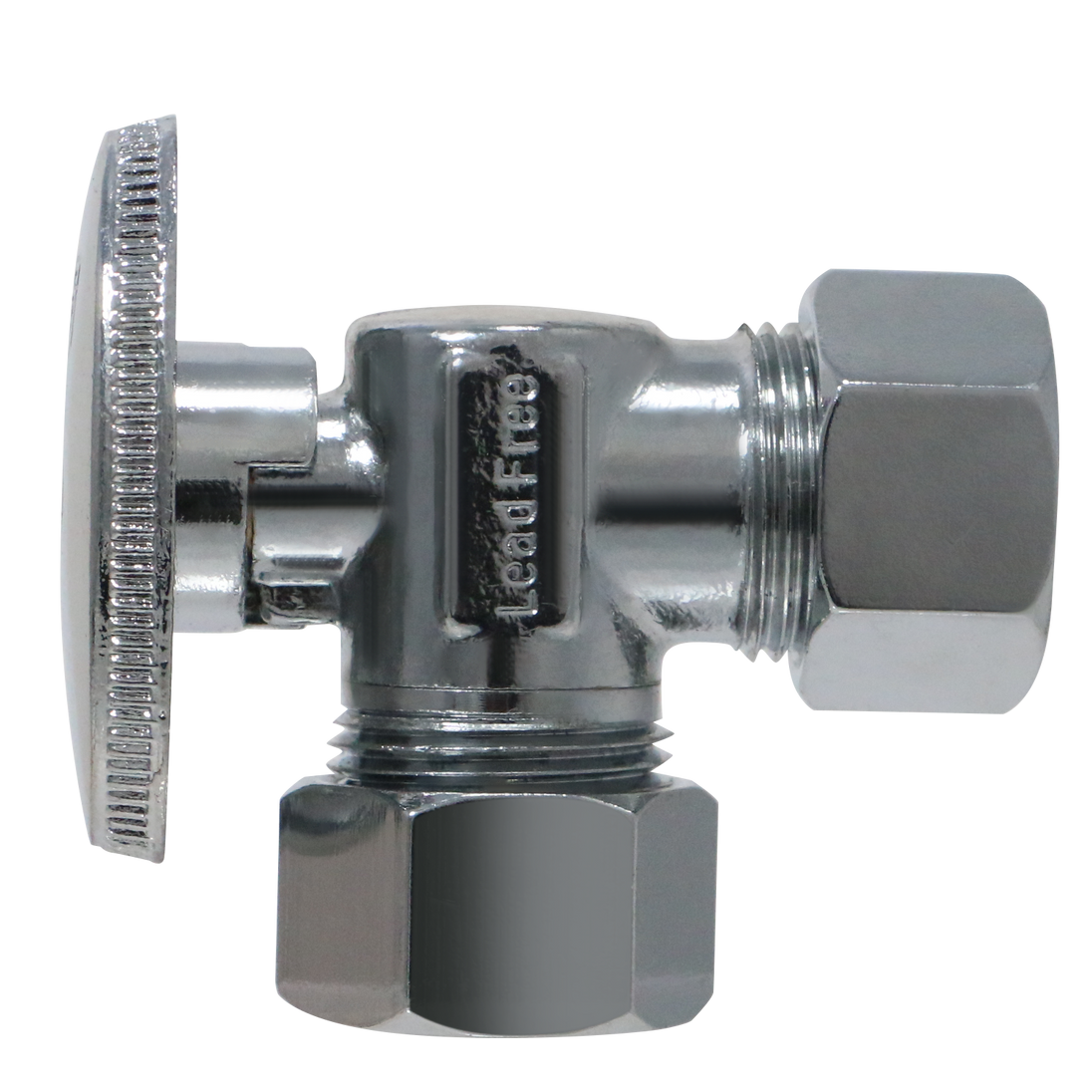 5/8 Inch OD Compression x 5/8 OD Compression Angle Valve