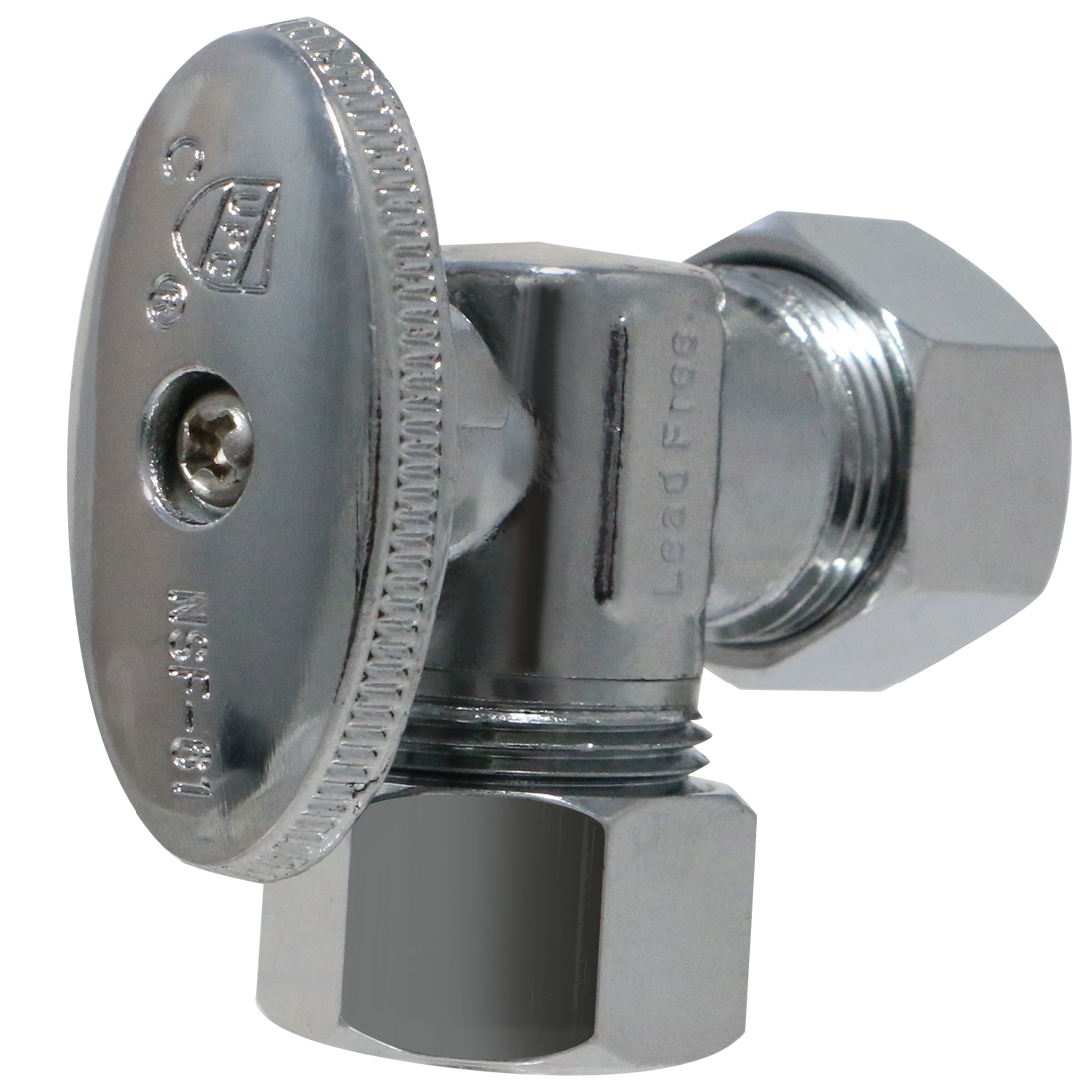 5/8 Inch OD Compression x 5/8 OD Compression Angle Valve