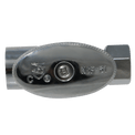 3/8 Inch OD Compression x 1/2 Inch Sweat Straight Valve