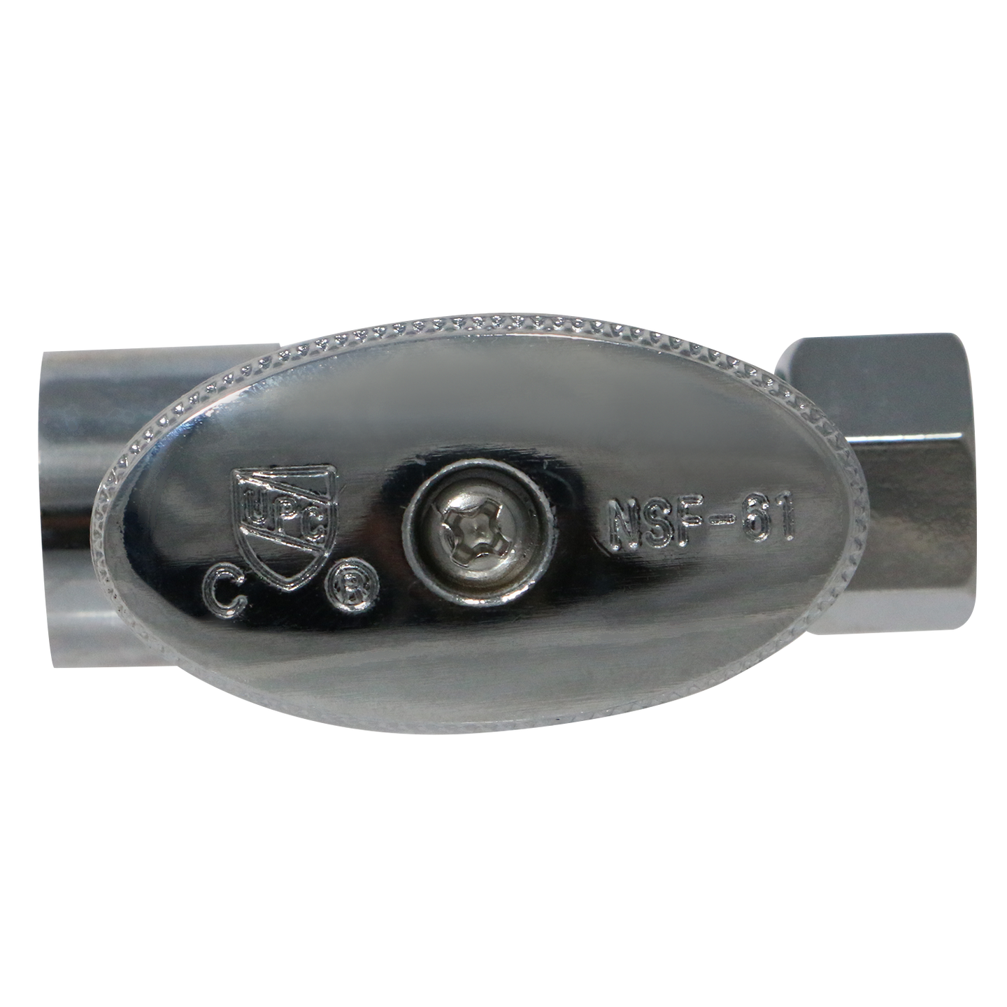 3/8 Inch OD Compression x 1/2 Inch Sweat Straight Valve