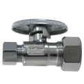 5/8 Inch OD Compression x 3/8 inch OD Compression Straight Ball Valve